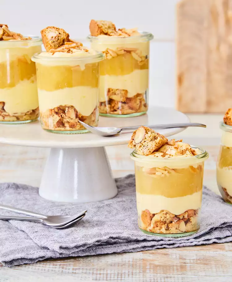 Apfel-Vanille-Becher