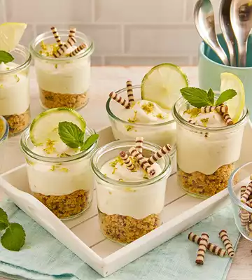 Lemon Cheesecake im Glas