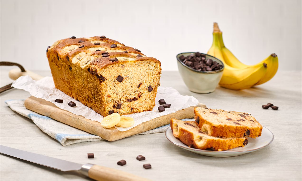 Bananenbrot mit Schokolade Rezept | Dr. Oetker
