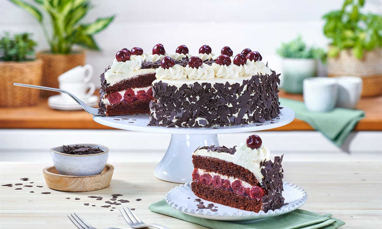 Picture - Vegane-Schwarzwaelder Kirschtorte QF 8672 Dr. Oetker
