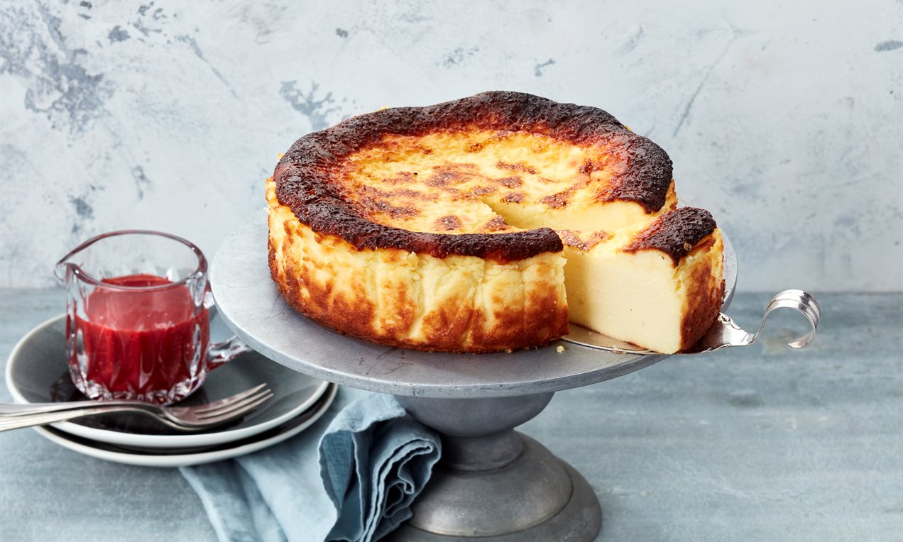 San Sebastian Cheesecake QF Hero 12770