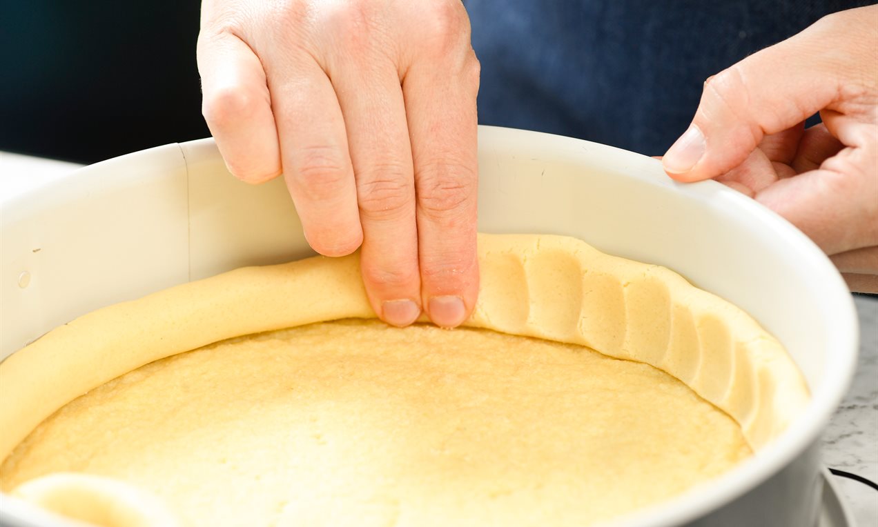 Mürbteigrand Schnecken-Trick DSC9629