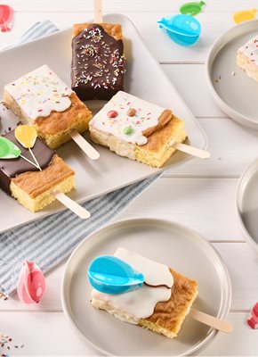 Kuchen am Stiel