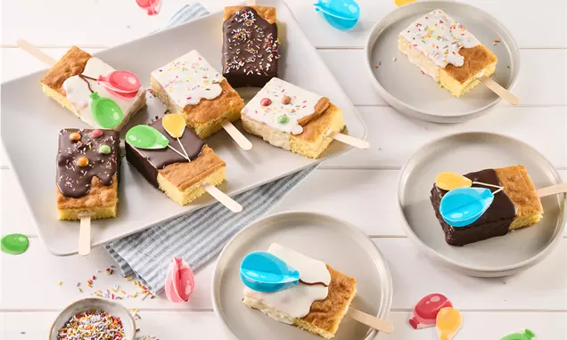 Kuchen am Stiel