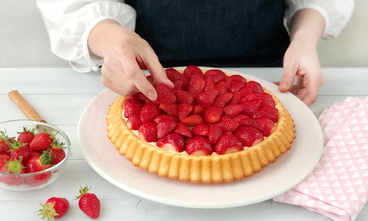 Erdbeerkuchen E5996 ret ausschnitt