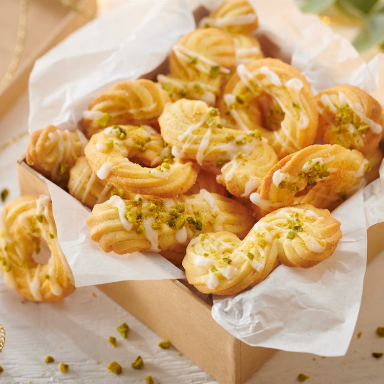 Orangenplätzchen